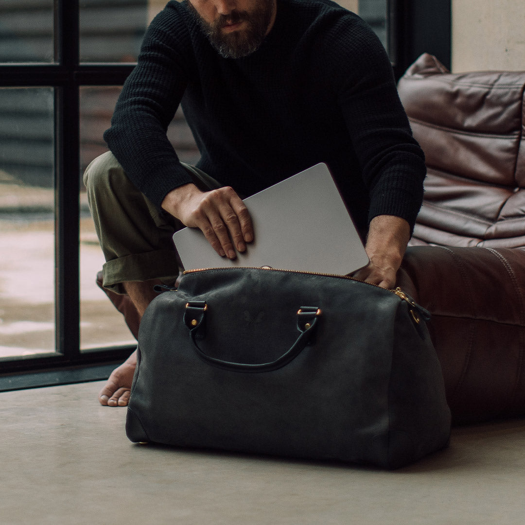 Suede Commuter - Storm Grey