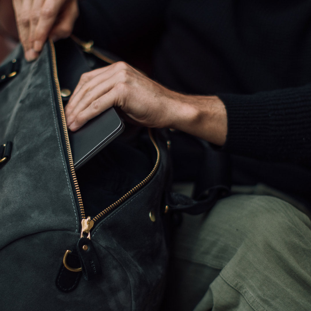 Suede Commuter - Storm Grey