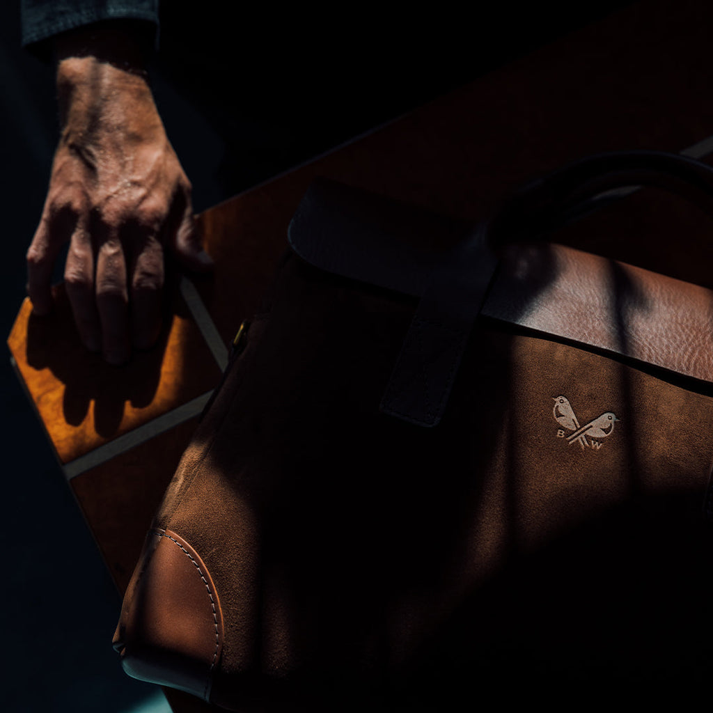 Suede Brief - Tobacco Brown