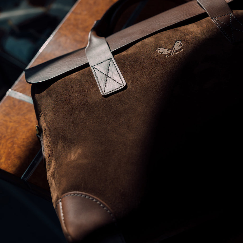 Suede Brief - Tobacco Brown